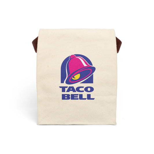 Canvas Lunch Bag With Strap