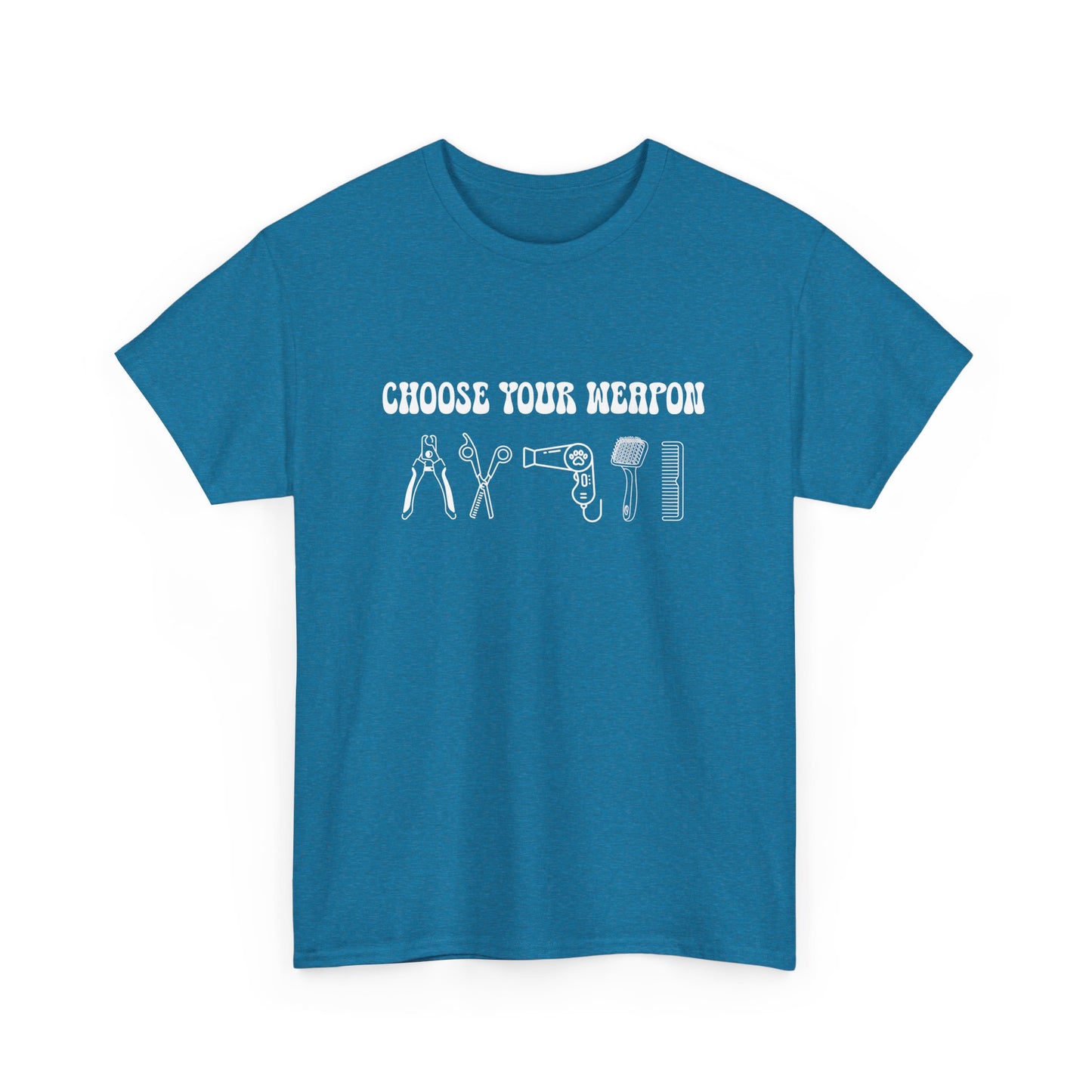 Choose Your Weapon Dog Groomer Unisex Gildan T-shirt