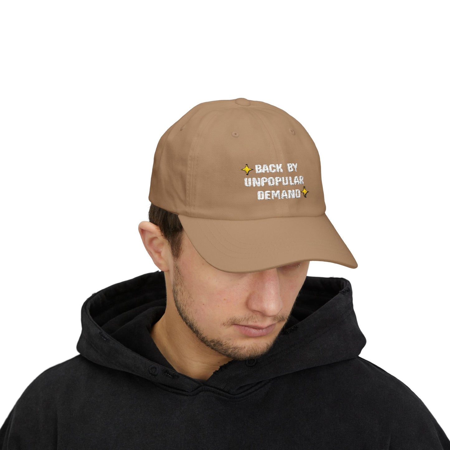 Back By Unpopular Demand Embroidered Dad Hat