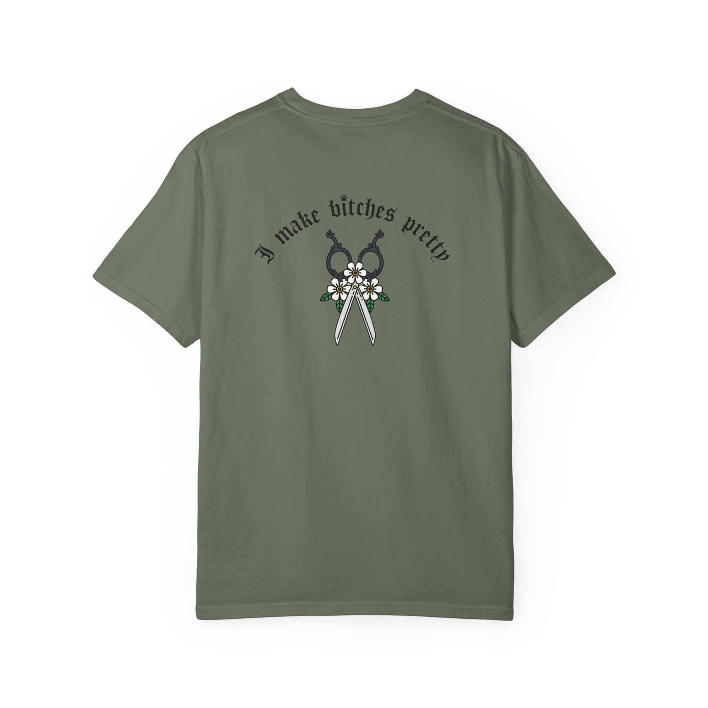I Make Bitches Pretty Dog Grooming Comfort Colors Unisex Shirt